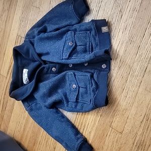 Oshkosh collared sweater jacket